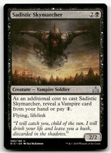 Sadistic Skymarcher #85 Rivals of Ixalan