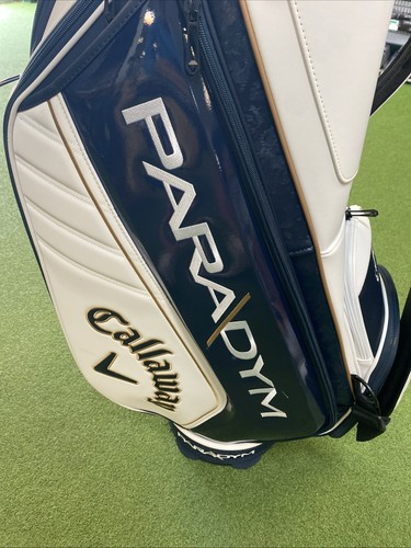 Callaway Paradym Tour Staff Stand Bag White/Vlue 6-Way - Picture 6 of 9