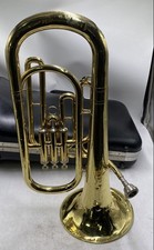 Hunter Brass Musical Instrument Three Piston Valve Euphonium With Case