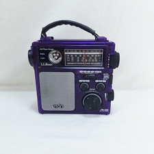 LL Bean ETON FR300 Emergency Radio AM/FM Weather Receiver Crank Carrying Handle