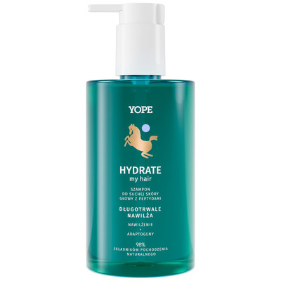5903760203009 Yope Hydrate My Hair szampon do suchej skóry głowy z peptydami 300