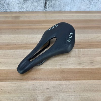 Low Mile! Fizik Argo Vento 00 140mm 7x9mm Carbon Rails Bike Saddle