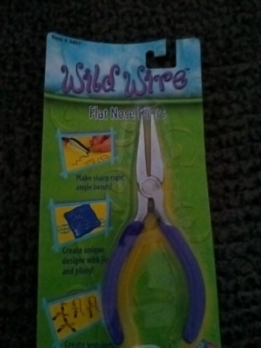 Wild Wire Brand New Bent Nose Pliers Flat Nose Pliers Wire Cutter & Files - Picture 5 of 5