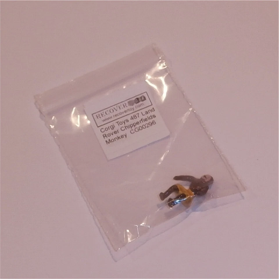 Corgi Toys 487 Land Rover Chipperfields Circus Parade Vehicle Monkey Figure - Image 4 of 4