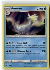 Aurorus Holo Rare SM - Forbidden Light 28/131 Holo NM on eBay