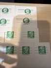 Lot of 10 United States Postage Postal Cards  6 Lincoln 5 Cent Ones & 4 7 Cent! — photo 1