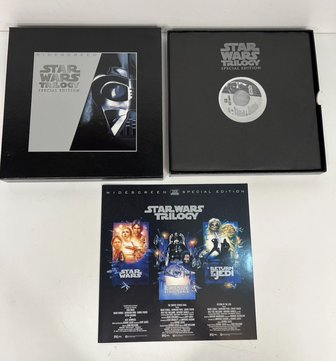 Star Wars Trilogy Special Edition Laserdisc for sale | eBay