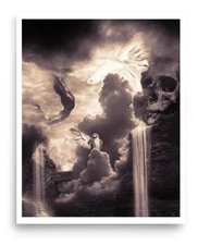 Original Gothic Horror Surrealist Art Poster | Dark Fantasy Art Print 
