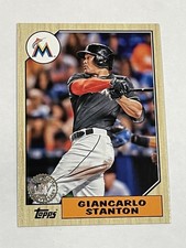2017 Topps Baseball 1987 Topps 35th Anniversary - Giancarlo Stanton - Marlins