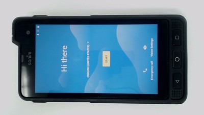 Sonim XP8 XP8800 Rugged Cellphone (Black 64GB 4GB) AT&T SingleSIM NICKED