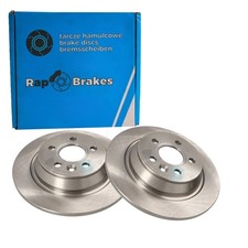 2 dischi freno RAP BRAKES 302 mm posteriori completi adatti per Ford Focus Galaxy Kuga