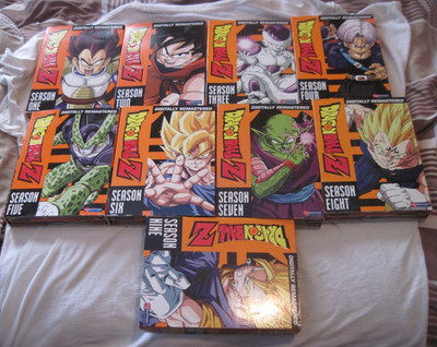 Dragon Ball Z Complete Series Seasons 1-9 DVD 54 Discs Digitally Remastered
