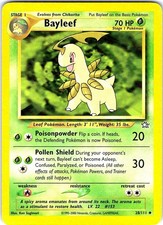 Bayleef 28/111 Uncommon Neo Genesis Pokemon Lightly Played on eBay