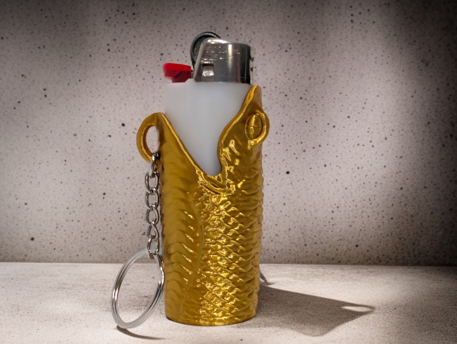 Case Keychain (fits Plain Reg Size Bic Lighters)