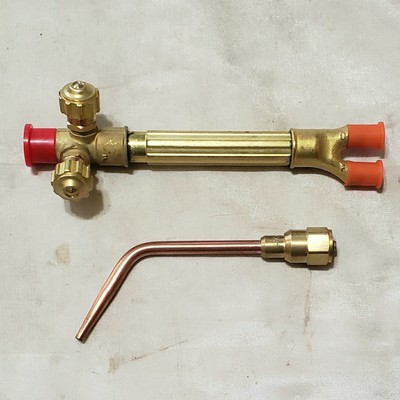 Victor SKH-7A Brazing Welding Torch Handle & SKW0 Tip J28 J27 J