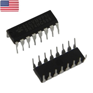 2X SN74HC595N 74HC595 8-Bit Shift Registers - New IC