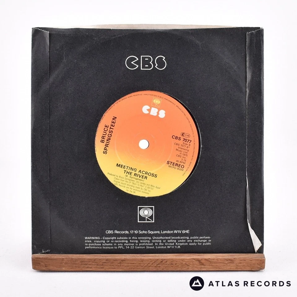 Bruce Springsteen - Born To Run - Reissue 7" Vinyl Record - EX/VG+ - Image 3 of 4