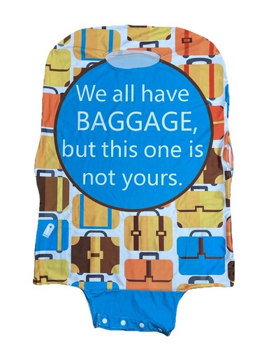 American Tourister 24-27" Luggage Cover Find Your SUITCASE Easily Multi Color