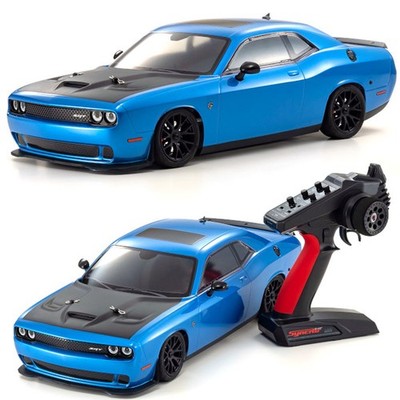 Kyosho 34415T2 1/10 Dodge Challenger SRT Hellcat Fazer Mk2 B5 RTR RC Car Blue