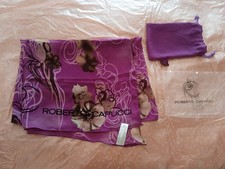 Pareo viola con stampa floreale Roberto Capucci donna 