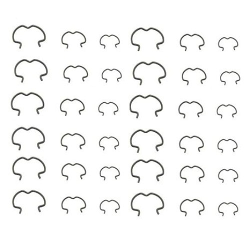 36 PCS 800-801 Quick Connector Clips, 12-3/8'', 12-1/2'', 12-5/8 Color: 36 Pcs