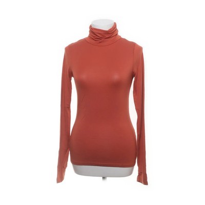 Sa.Hara Edition, Rollkragenpullover, Größe: S, Orange, Viskose, Einfarbig #pjo
