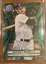 Mickey Mantle 2025 Topps Tribute Green #'d /99 - Yankees HOF  