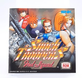 SNK shock Troopers 2nd Squad  Neo Geo   Neogeo  AES SUPER RARE JTested apan