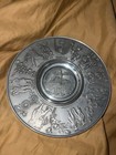 Vintage commemorative pewter plate Zinntellerfrom Schwabach 250 Year Anniversary — photo 1