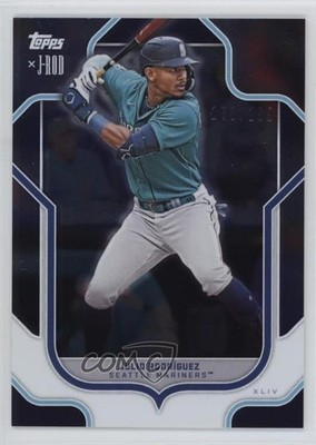 2023 Topps X J-Rod Silver Foil 170/199 Julio Rodriguez Julio Rodríguez #1 1ds9