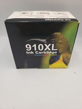 NEW High Yield 910XL Ink Cartridges Combo 4 Pack of Black/Cyan/Magenta/Yellow.