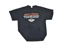 Vintage Harley-Davidson 100th Anniversary Open Road Tour Size XL T-Shirt 2002 Y2