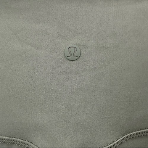 Lululemon Nulu schmale Passform hoher Bund Midirock Eukalyptusgrün Größe 6 - Bild 8 von 9