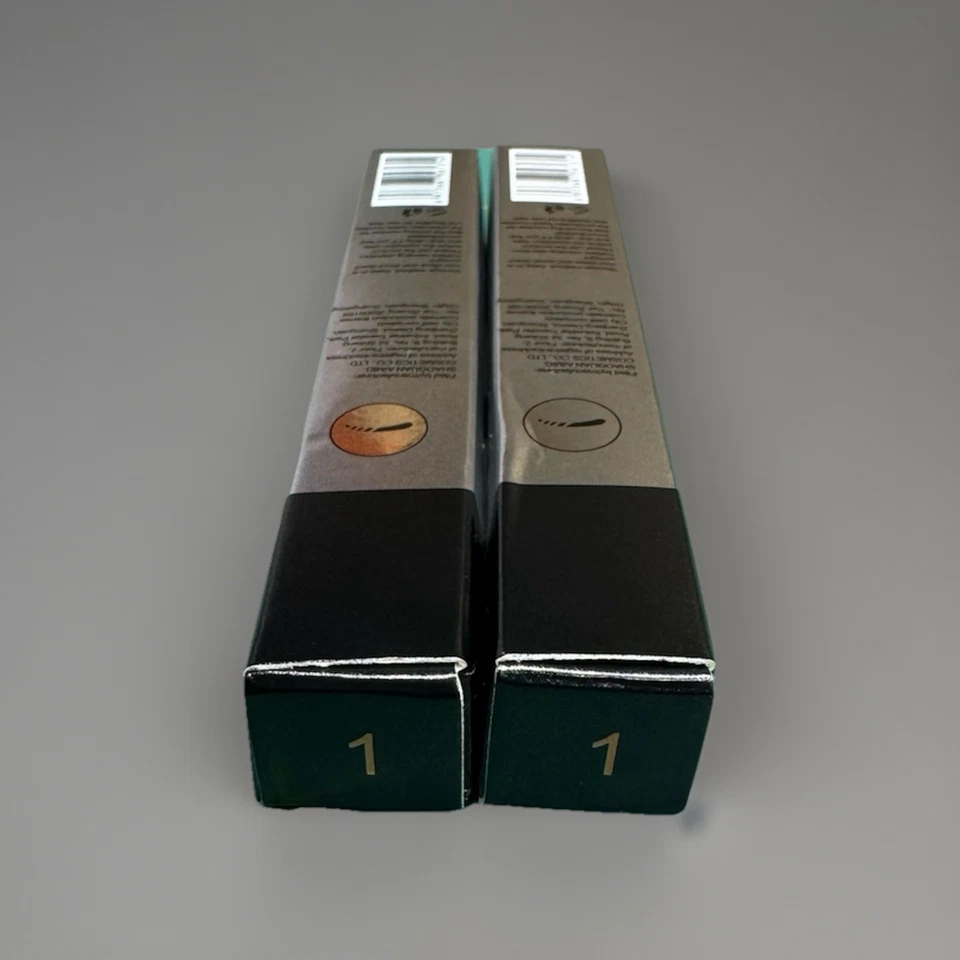 SUAKE Tint My 4-Tip Brow Pen #1 Dark Brown Waterproof Eyebrow Marker (Lot of 2) - Image 3 of 4