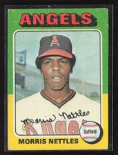 Morris Nettles Angels 1975 Topps #632 Baseball Card Vintage