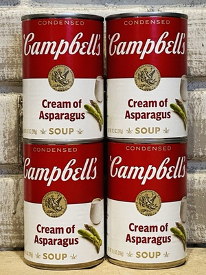 #ad Campbell#x27;s Condensed Cream of Asparagus Soup 5 Cans 10.5 oz Each Exp 12 2026 $54.99