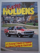 RACING HOLDENS MAGAZINE 1986 Pictorial Tribute HDT Torana Monaro Brock Beechey 