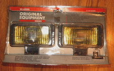 New Vintage Pair Driving Amber Fog Lights Blazer C1075kbm-original New Vintage Pair Driving Amber Fog Lights Blazer C1075kbm-original