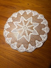 hand crochet doily