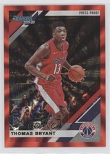 2019-20 Panini Donruss Press Proof Red Laser 47/99 Thomas Bryant #197 0p73
