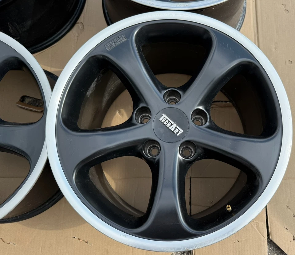 Porsche 993 996 997 TECHART BBS FORMULA 18 Felgen 18 Zoll R18 8.5J 10.5J Wheels - Bild 2 von 4