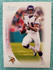 2005 TOPPS DRAFT PICKS & PROSPECTS DPP NATE BURLESON #70 MINNESOTA VIKINGS 