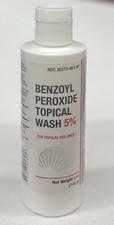 BurelPharma Benzoyl Peroxide Topical Face Wash 5 Acne 1 Count Pack of 1 
