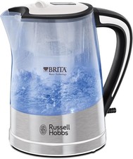 Russell Hobbs 22851 1L 3000W Brita Purity Plastic Kettle - White