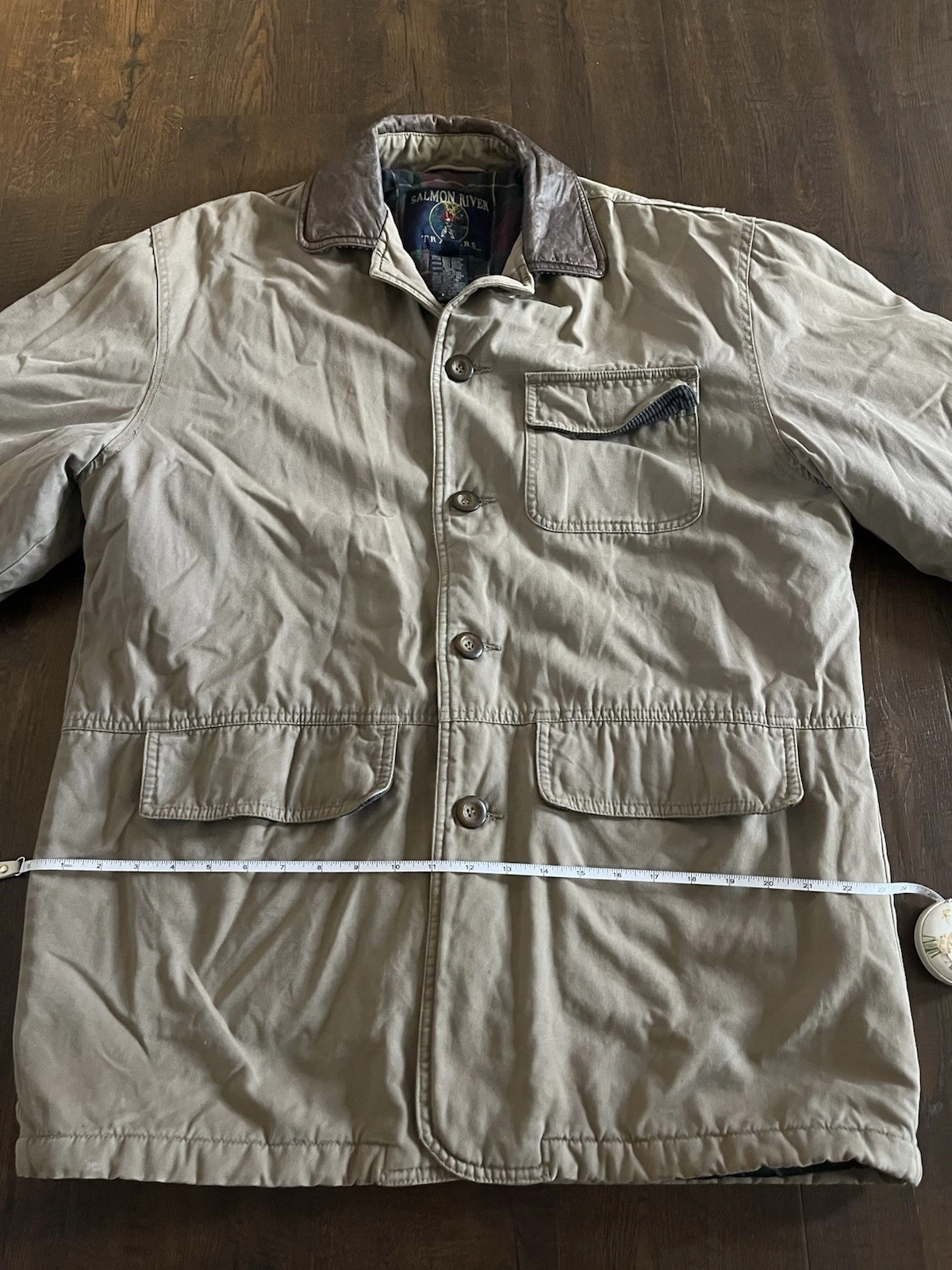 Vintage Salmon River Traders Medium (Men’s?) Chore Coat In Great Condition image 7