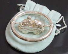 Authentische Tiffany & Co. Rattle Toys Rennwagen Sterling Silber #4646