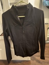 Lululemon Define Jacket Full Length Zip Black Size 8