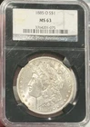 1885-O $1 Morgan Dollar NGC MS63 25th ANNIVERSARY  SUPER Coin