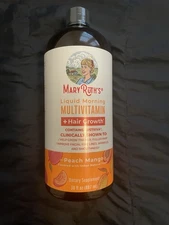 Mary Ruth’s Liquid Morning Multivitamin +Hair Growth 30oz Sealed! Best By 4/2027