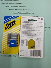 AGC-30 Fuse Bussman 2 packs of 5 = 10 fuses